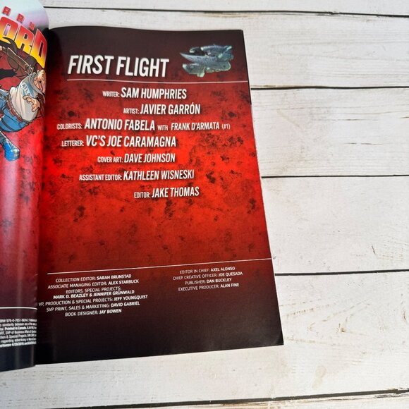 Legendary Star-Lord First Flight Marvel TPB Humphries Garron Guardians Graphic N - Picture 3 of 8